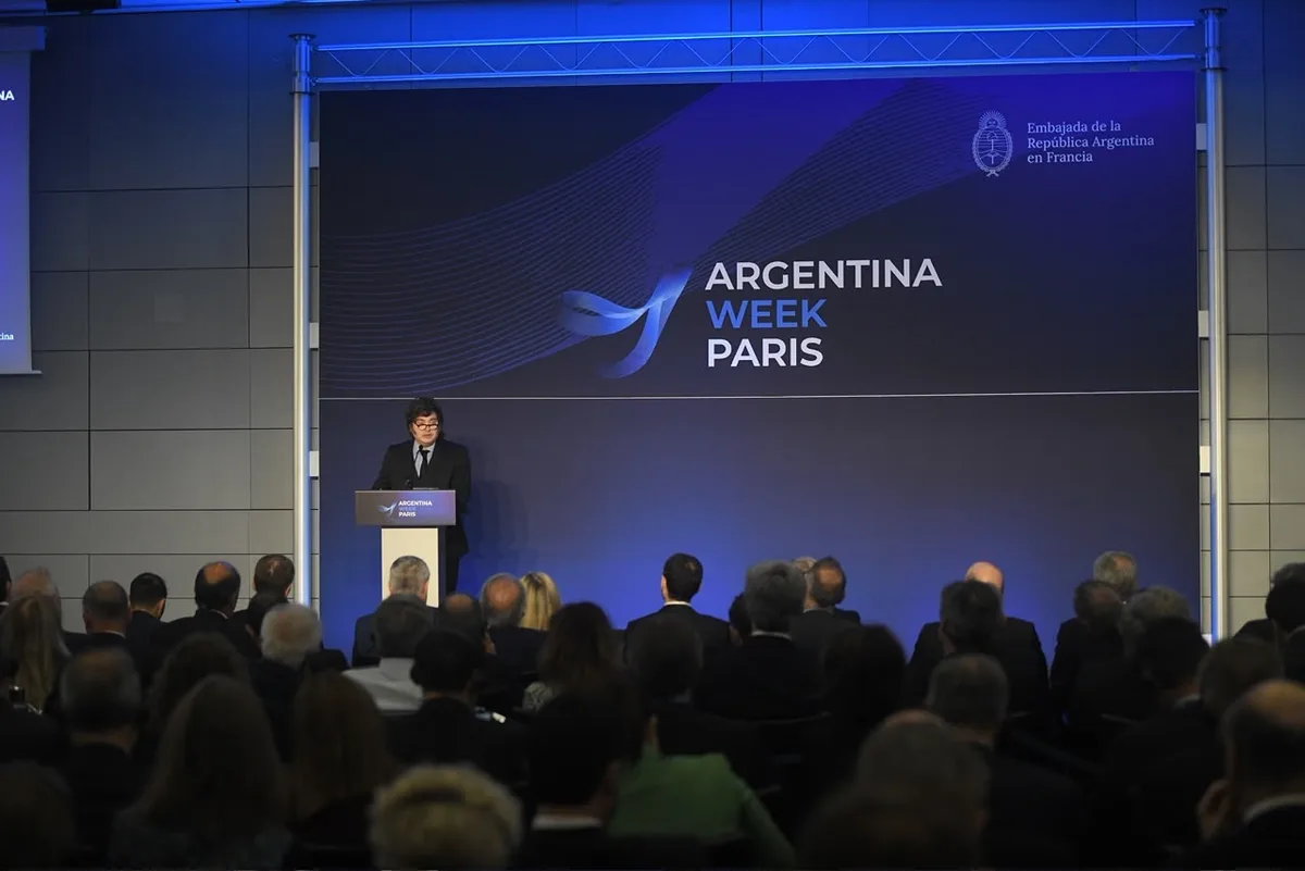 Milei ofreció a Europa gas, cobre, litio y uranio