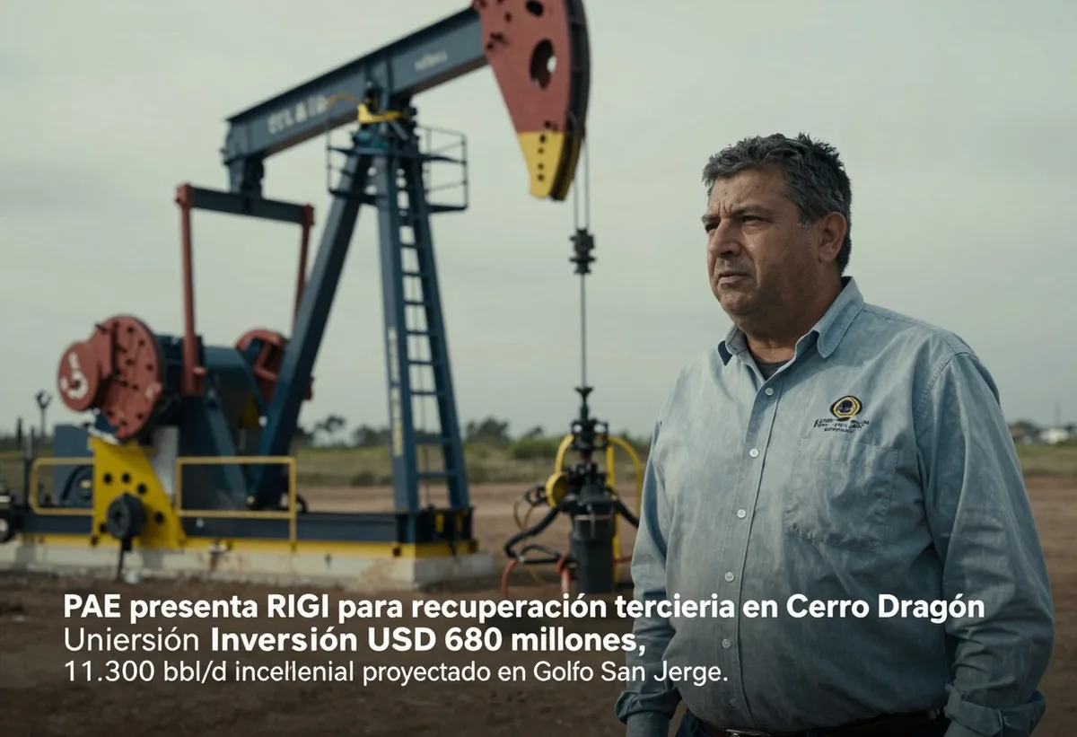PAE presenta RIGI para recuperación terciaria en Cerro Dragón