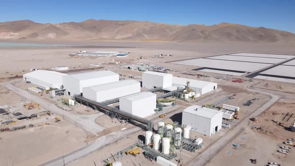 Cuatro proyectos de litio inauguran plantas en Catamarca