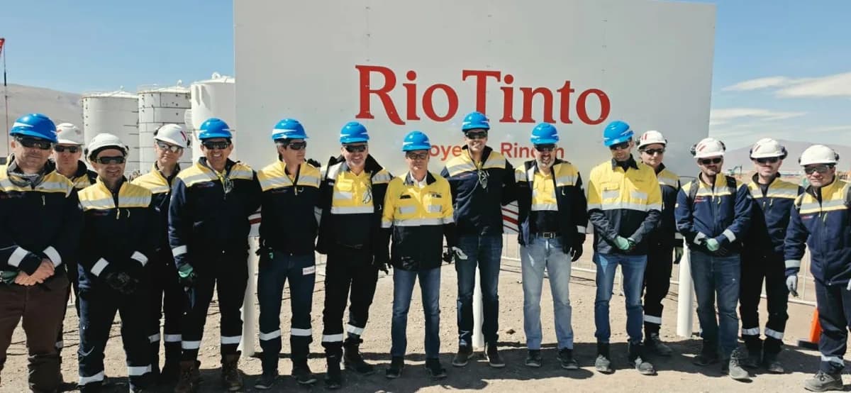 Rio Tinto avanza en Rincón con US$ 2.000 millones