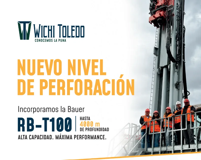 Wichi Toledo lanza Bauer RB-T100 en Argentina Mining