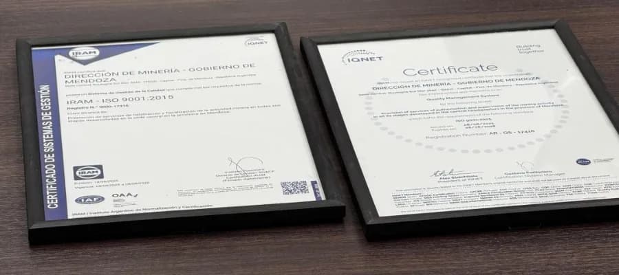 Mendoza aprueba auditoría ISO 9001