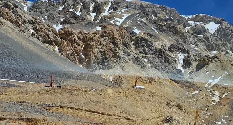 NGEx confirma sistema cobre-oro en San Juan