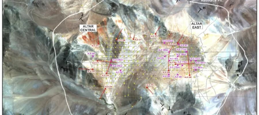 Aldebaran cierra campaña en Altar con 1.728,9 m de cobre