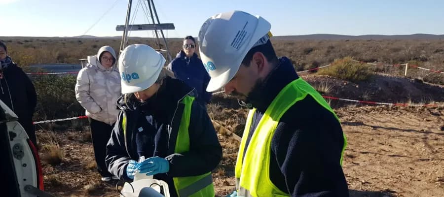 Río Negro fiscaliza agua en proyecto de fluorita