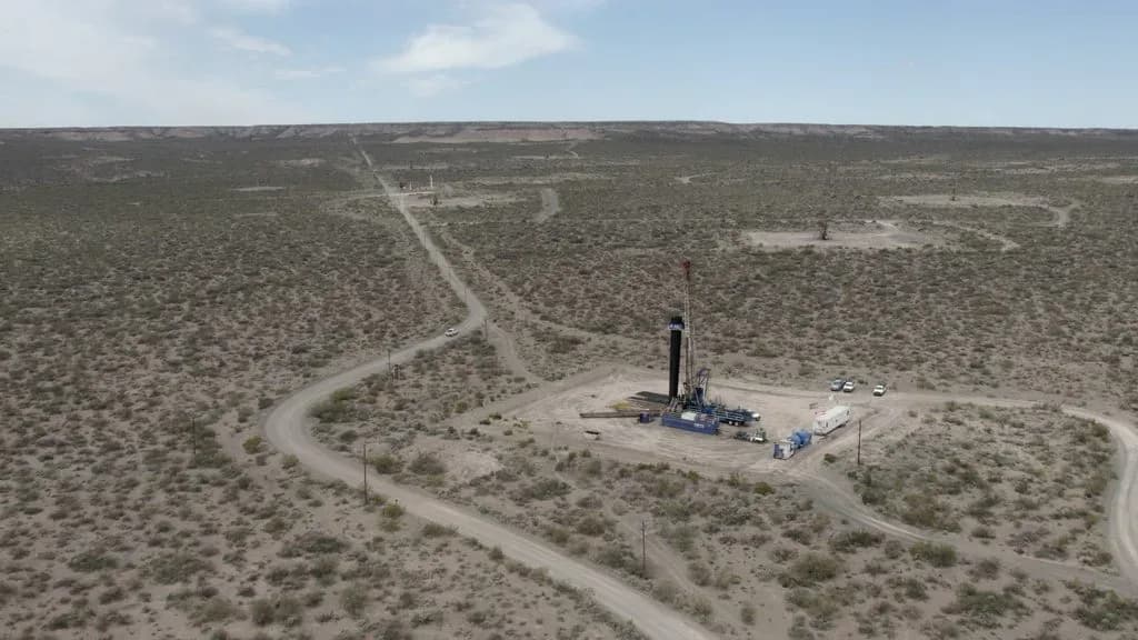 TanGo perforó su primer pozo shale en Río Negro