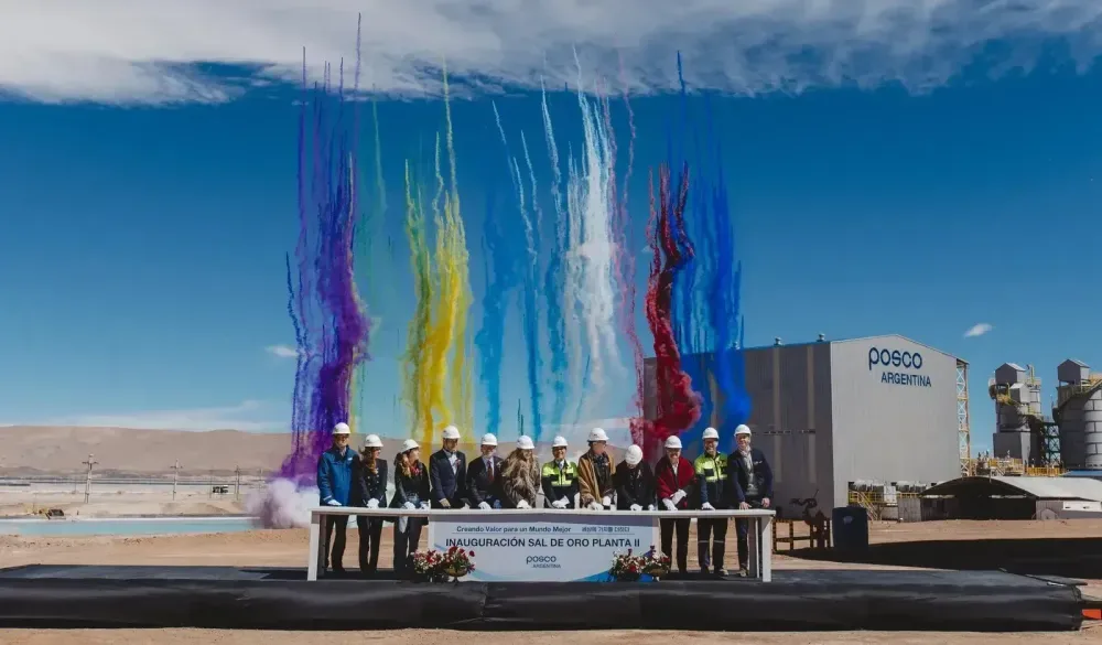 POSCO inaugura Planta II de Sal de Oro