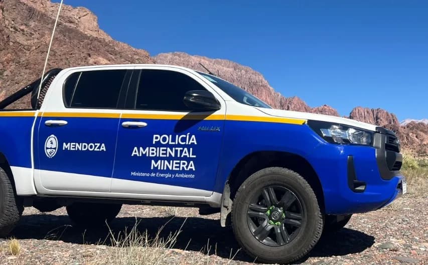 Policía Ambiental Minera de Mendoza inició controles