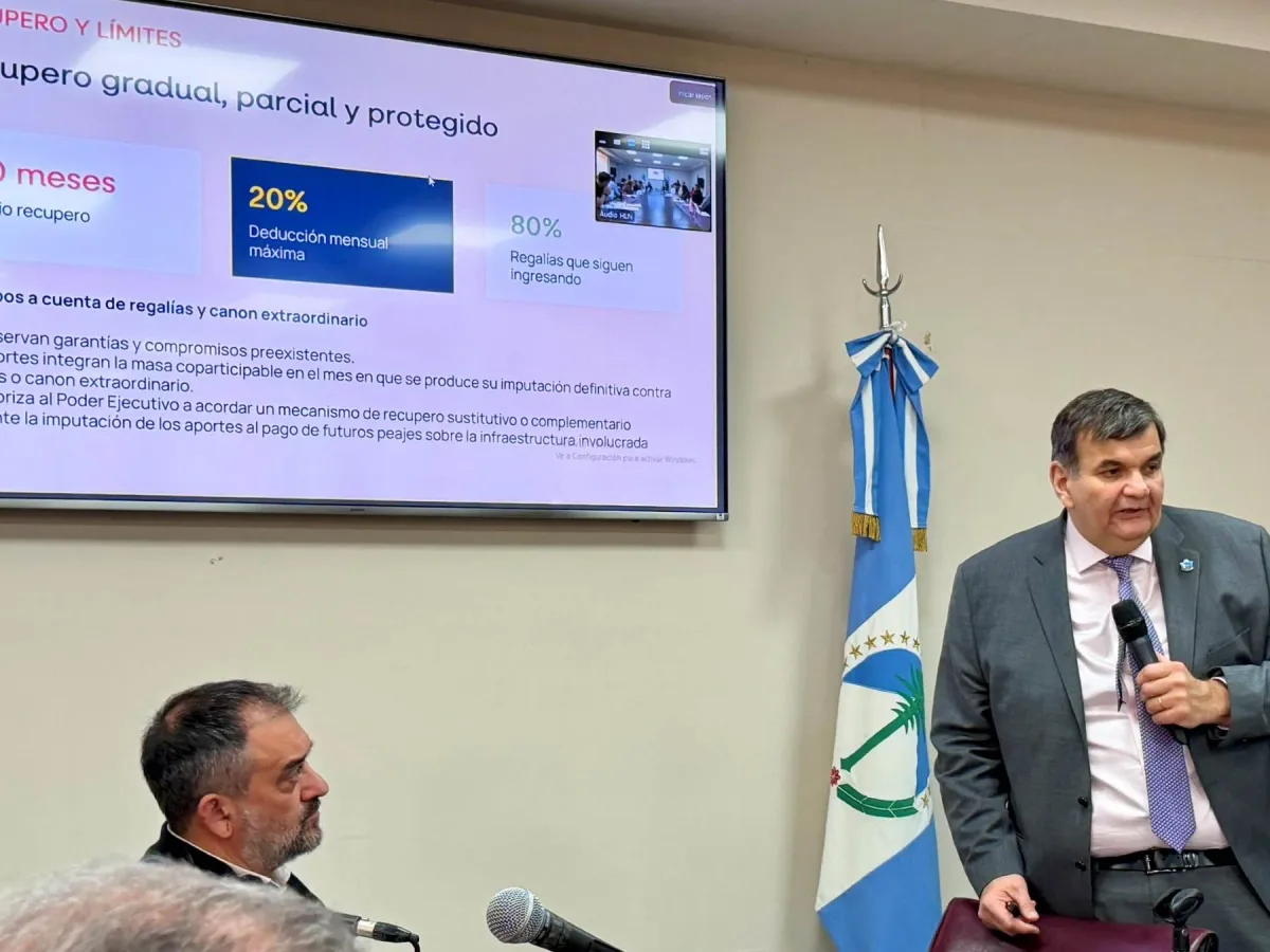Neuquén avanza con regalías anticipadas para rutas de Vaca Muerta
