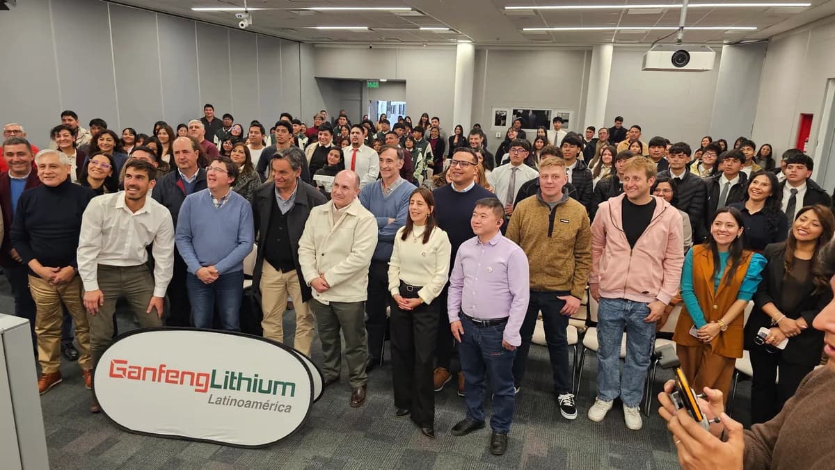 Ganfeng Lithium firma convenio con escuelas técnicas de Salta